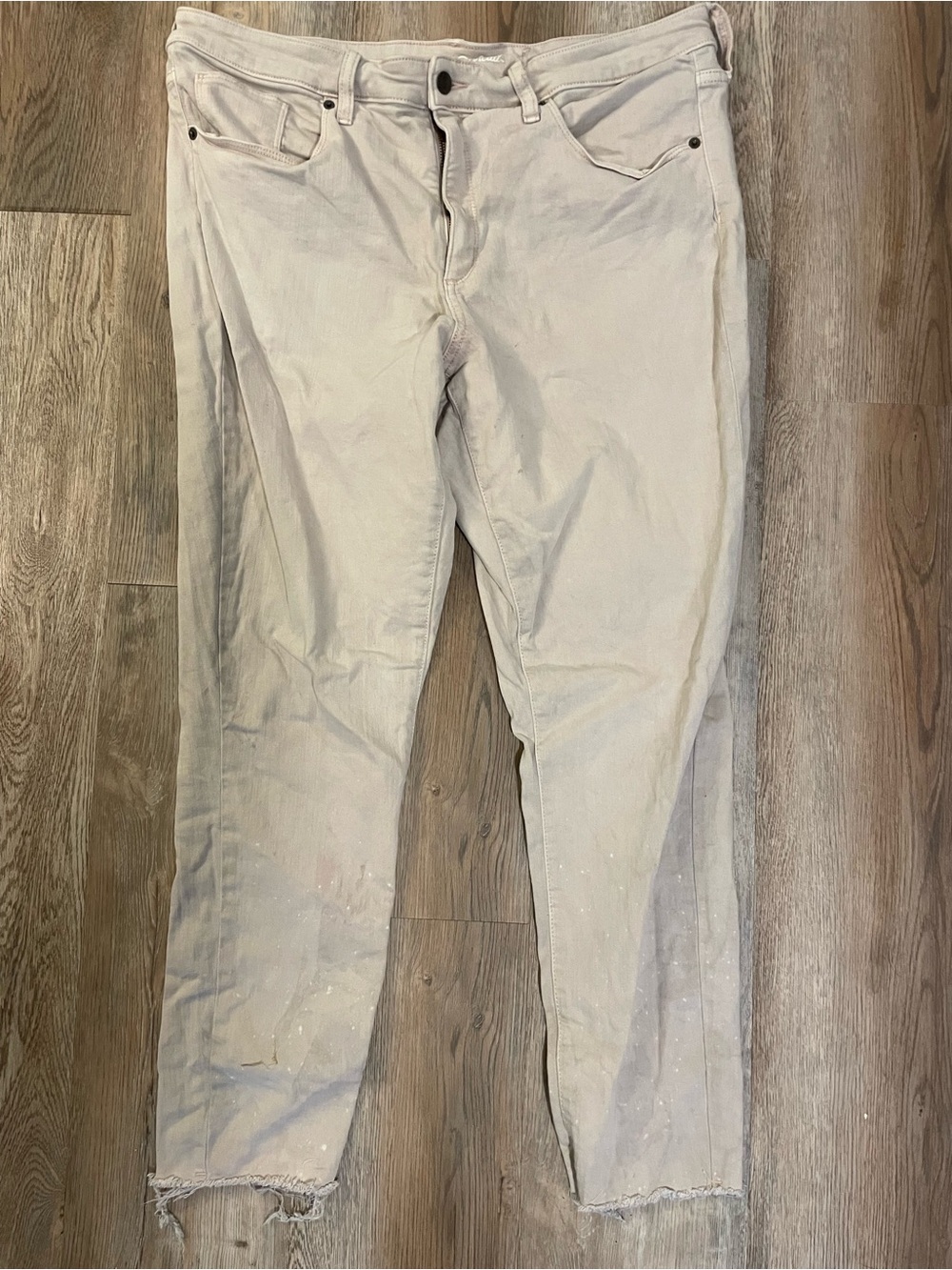 Women’s Beige Skinny Jeans size 18/34R